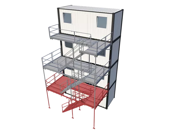 Module Air-Step, escalier 1. OG