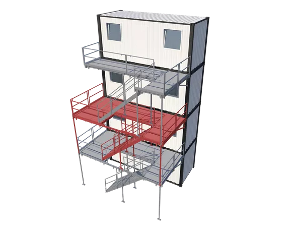 Module Air-Step, escalier 2. OG