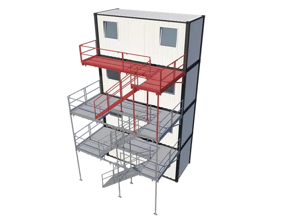 Module Air-Step, escalier DG