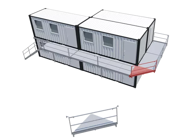 Air-Step-Modul Ecke